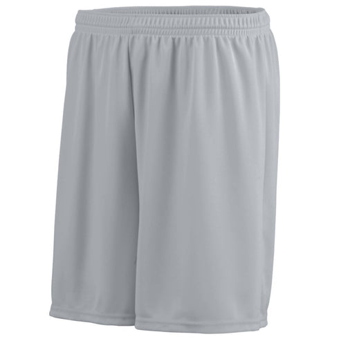 Augusta Sportswear Youth Octane Shorts (1426), Color 'Silver Grey'